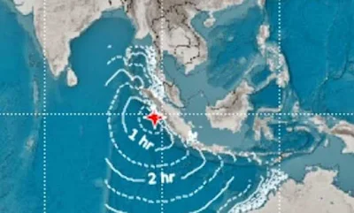 Gempa M 4,1 Guncang Kepulauan Mentawai, Tidak Berpotensi Tsunami