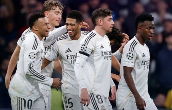 Real Madrid Mengamuk, Monaco Dibantai 6-1 di Santiago Bernabeu