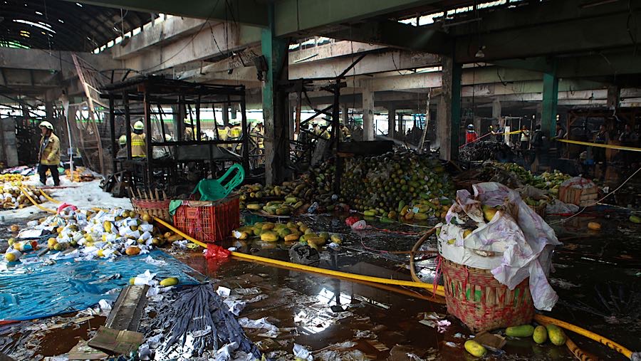 Pascakebakaran, Struktur Kios Buah Pasar Induk Kramat Jati Akan Diuji Kelaikannya