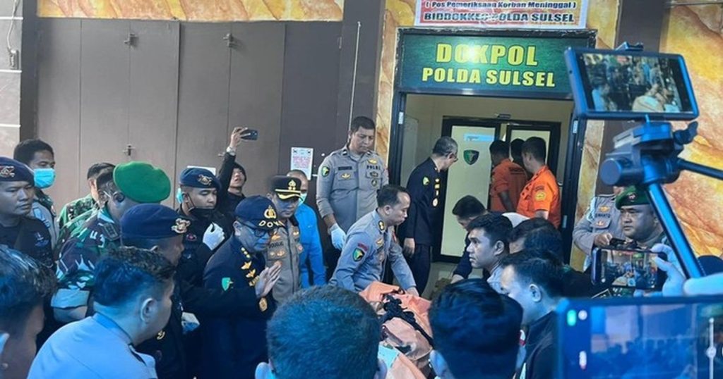 DVI Polda Sulsel Terima Dua Jenazah Korban Kecelakaan Pesawat ATR 42-500