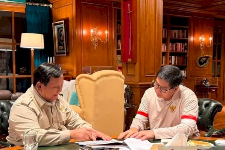 Prabowo Terima Laporan Progres Rusun Subsidi di Cikarang