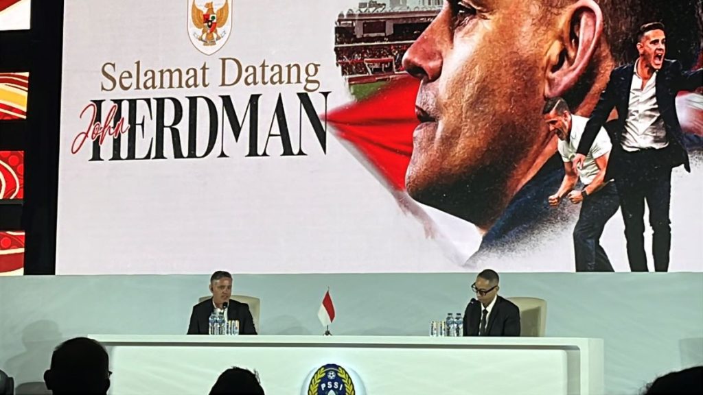 PSSI Resmi Perkenalkan John Herdman sebagai Pelatih Timnas Indonesia