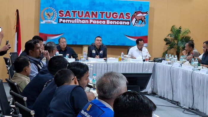 Dipimpin Dasco, Satgas Galapana DPR–Pemerintah Kembali Rapat di Aceh