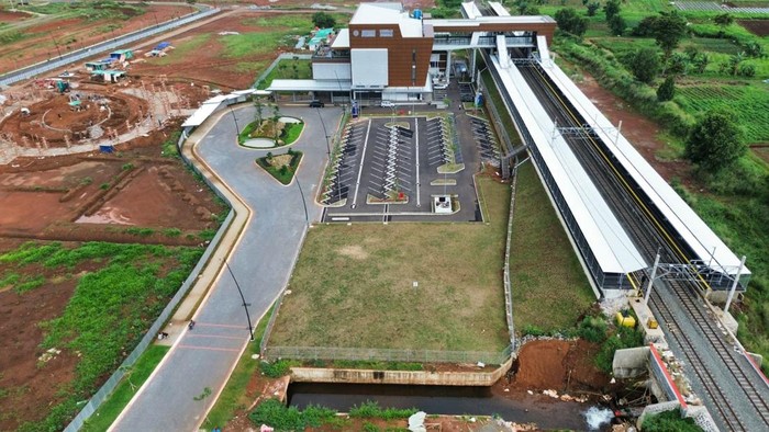 Stasiun Jatake Resmi Beroperasi Layani KRL Green Line