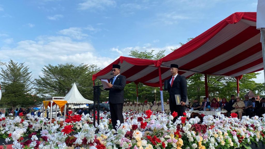 Peringatan Merah Putih Sangasanga, Wagub Ajak Rawat Semangat Kebangsaan