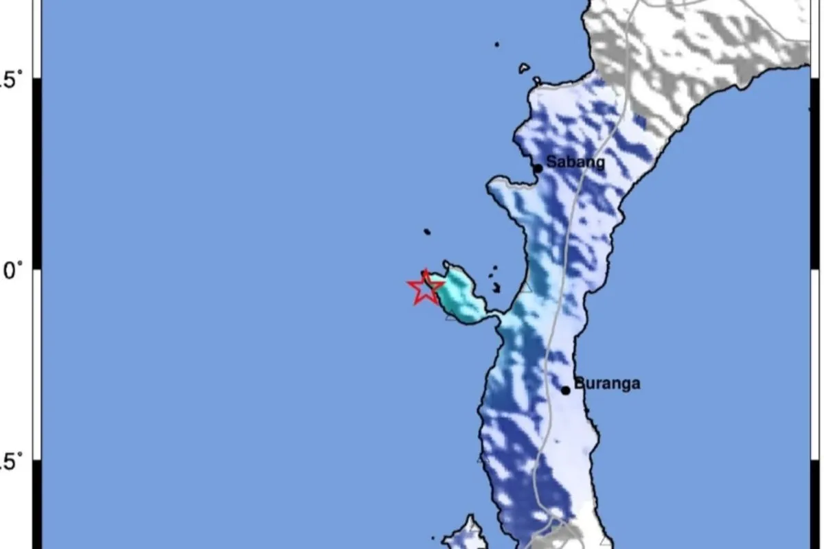 Gempa M 4,1 Guncang Donggala Pagi Hari