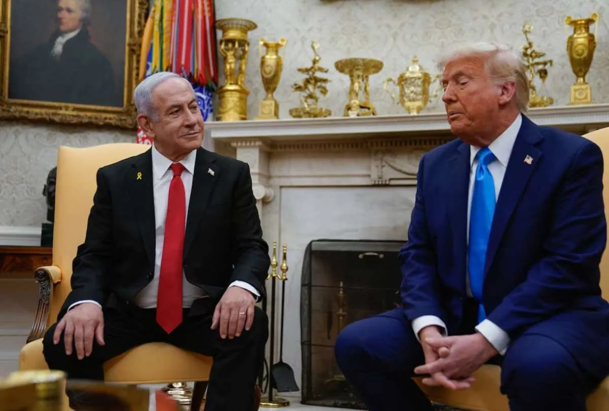 Bertemu Netanyahu, Trump Pastikan Negosiasi dengan Iran Tetap Dilanjutkan
