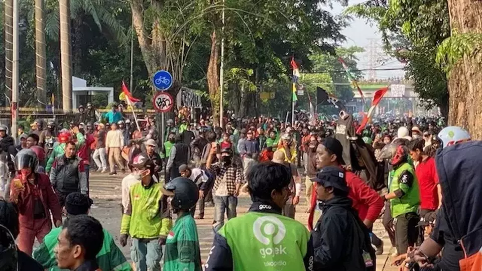 Demo Ojol di Jakarta Pusat, Polisi Siagakan 918 Personel