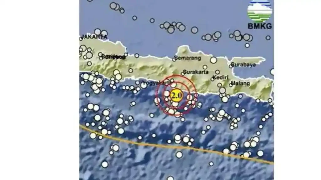 DIY Diguncang Gempa Dua Kali pada Dini Hari