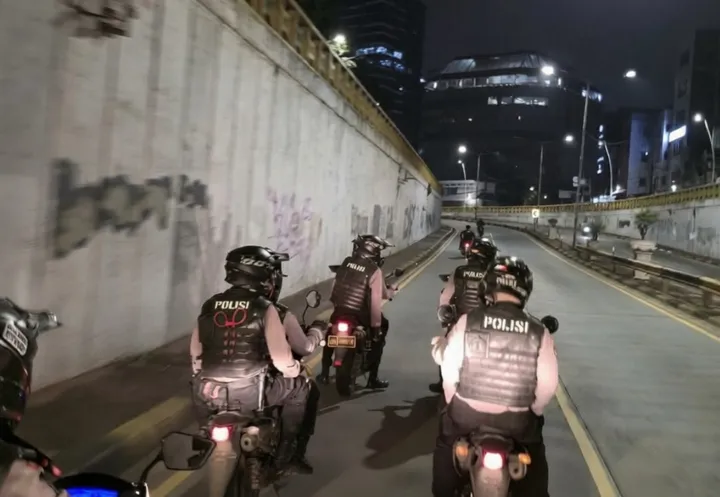 Empat Pria Diduga Jual Tramadol Diamankan di Tanah Abang