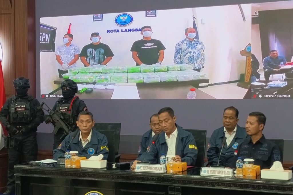 BNN Bongkar Jaringan Golden Triangle, 160 Kg Sabu Disita