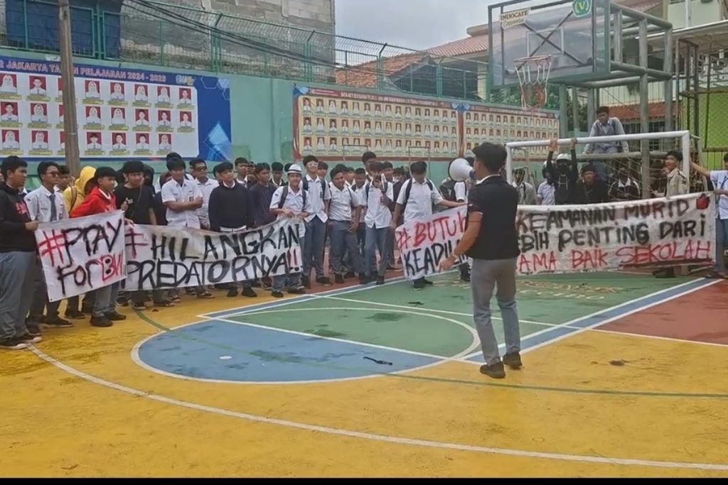 Kasus Dugaan Pelecehan di SMA Pasar Rebo Picu Aksi Pelajar