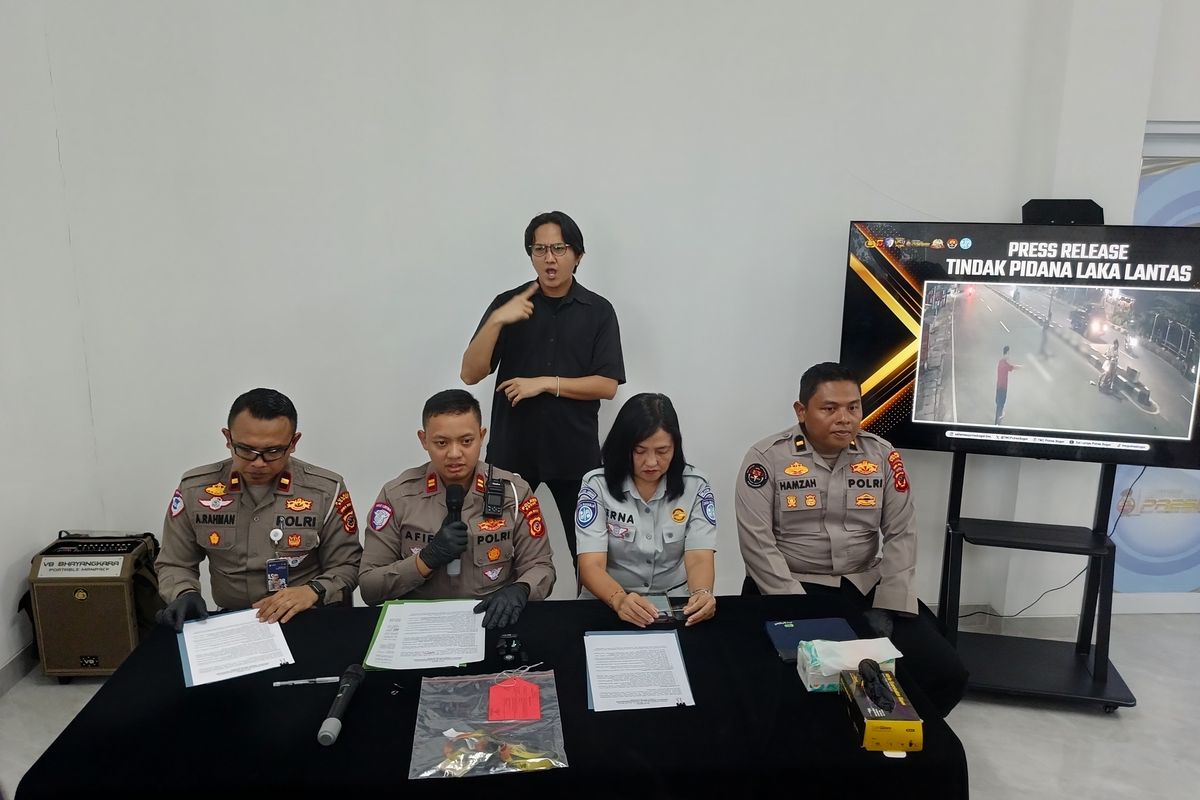 Pemotor Lawan Arah di Cibinong Sempat Kabur Usai Tabrakan Maut