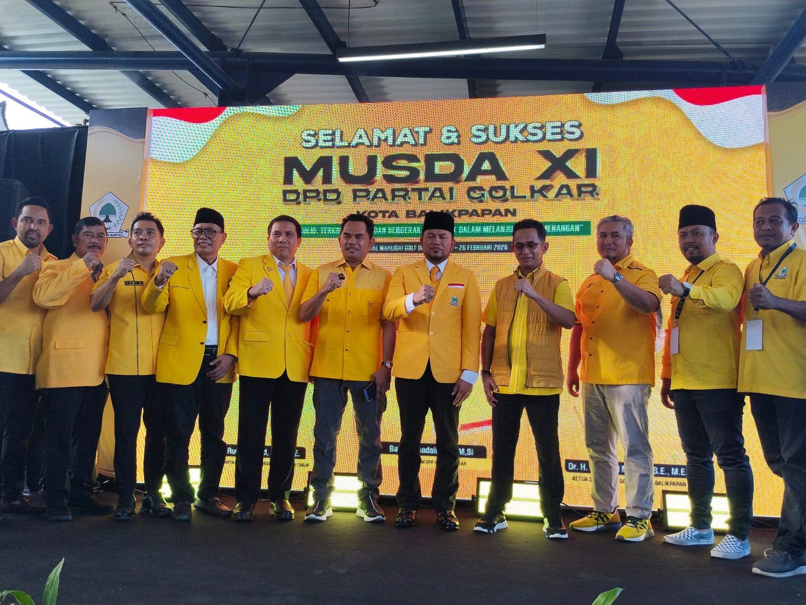 Ketua DPD I Kaltim Tegaskan Target Kemenangan Golkar Balikpapan