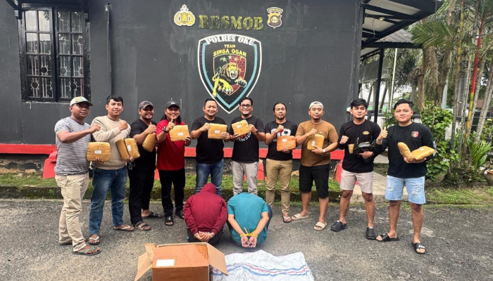 Polres Serang Bekuk 3 Bandar Ganja, Jualan via Media Sosial