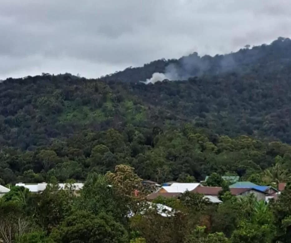 Pesawat Diduga Pengangkut BBM Jatuh di Krayan Nunukan