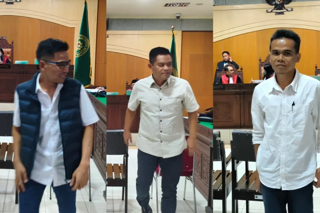 Tiga Legislator NTB Jalani Sidang Perdana Perkara Suap Dana Desa Berdaya