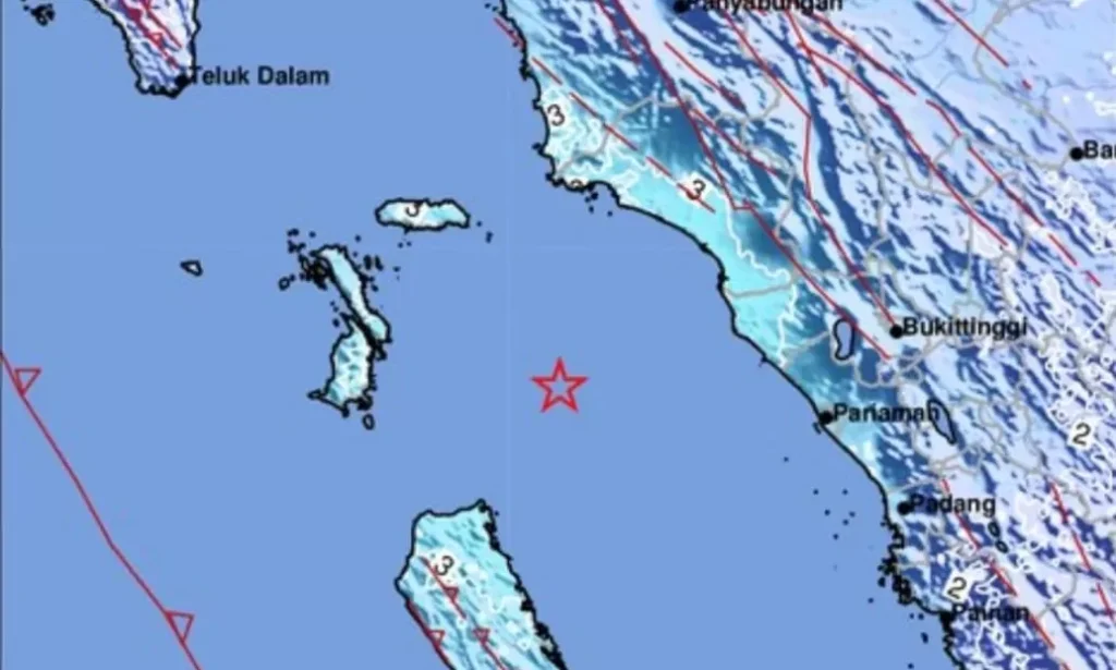 Gempa M 5,1 Guncang Pesisir Sumbar, BMKG Pastikan Aman