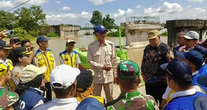 Menteri PUPR Temukan Jembatan Mangkrak di Lampung Timur Terkendala Hukum