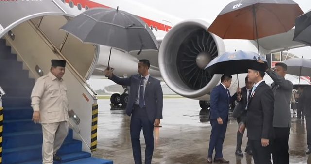 Prabowo Tiba di Tanah Air Usai Lawatan Diplomatik ke Empat Negara