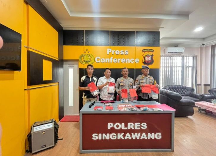 Polres Singkawang Ungkap 14 Kasus Narkoba dalam Dua Bulan