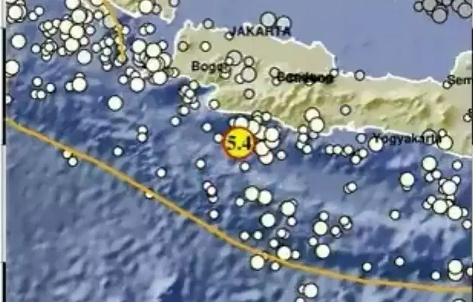 Gempa M5,4 Sukabumi Terasa hingga Cianjur