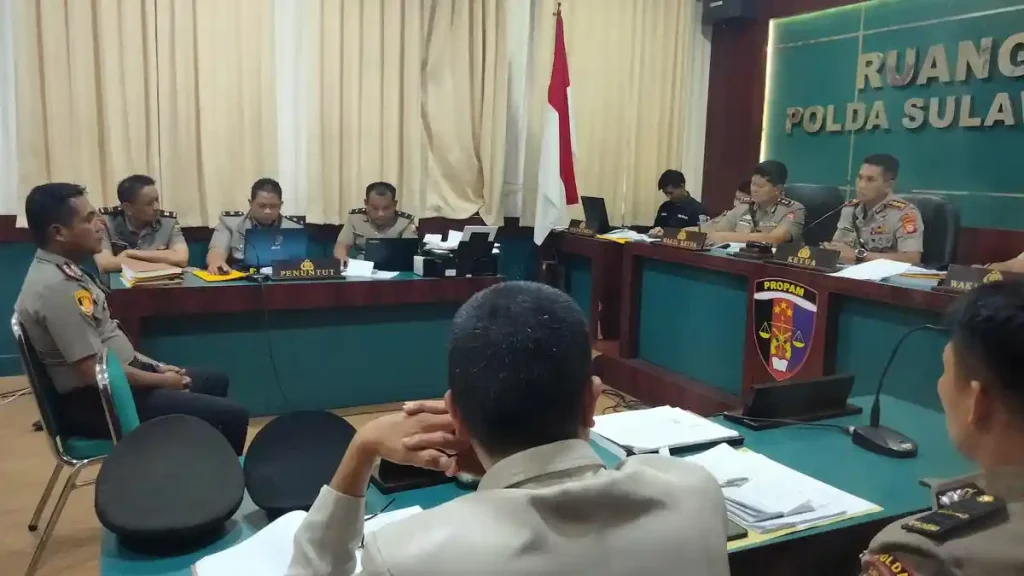 Sidang Etik Polisi Toraja Utara Ungkap Dugaan Setoran Bandar Narkoba