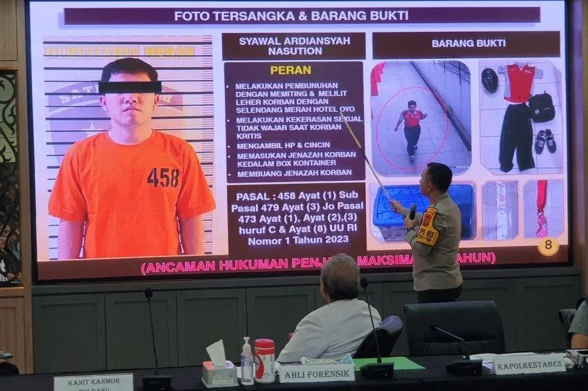 Polisi Ungkap Pembunuhan Wanita dalam Boks di Medan, Dua Pelaku Ditangkap