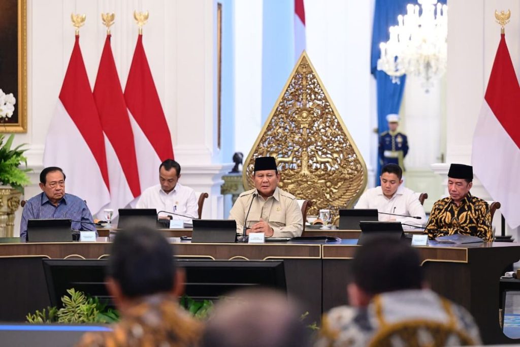 Prabowo Kumpulkan Mantan Presiden dan Wapres Bahas Situasi Geopolitik