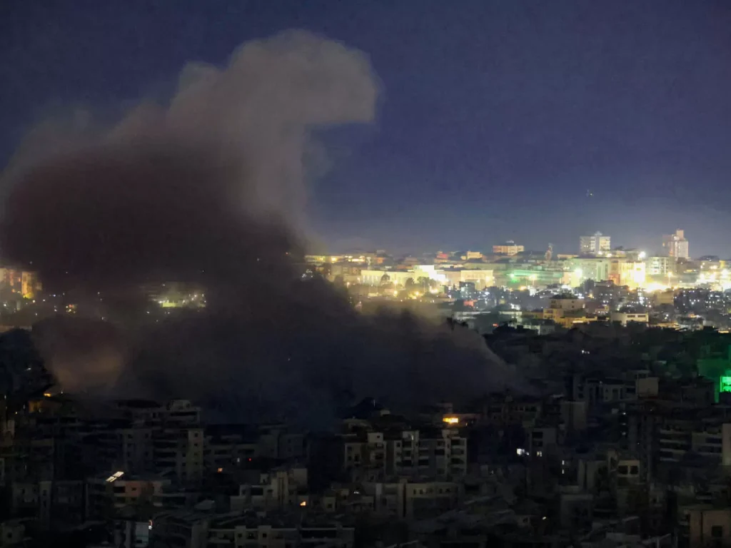 Serangan Udara Israel Guncang Beirut, Dua Anggota Hizbullah Ditangkap