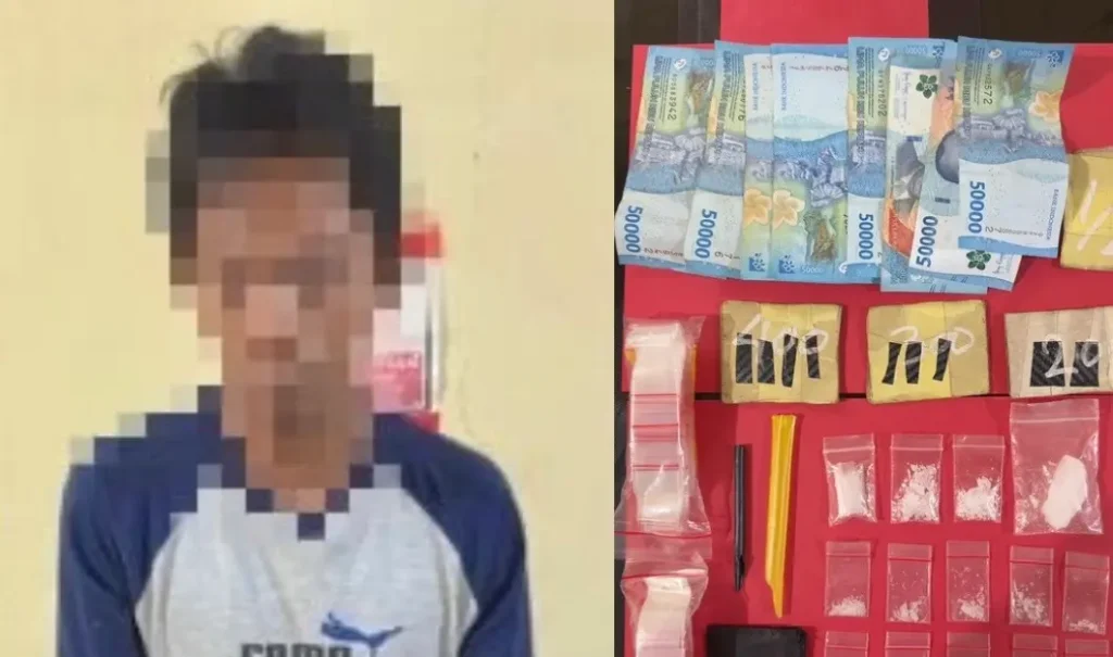 Polisi Bongkar Peredaran Sabu di Manggar, 15 Paket Diamankan