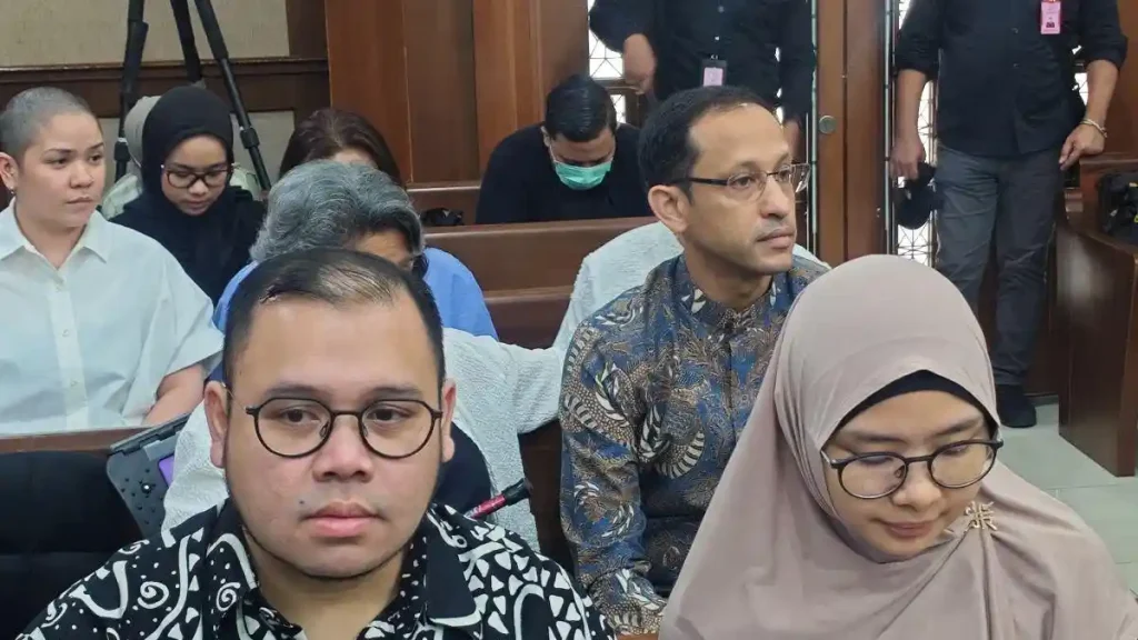 Nadiem Makarim Hadiri Sidang Kasus Dugaan Korupsi Chromebook