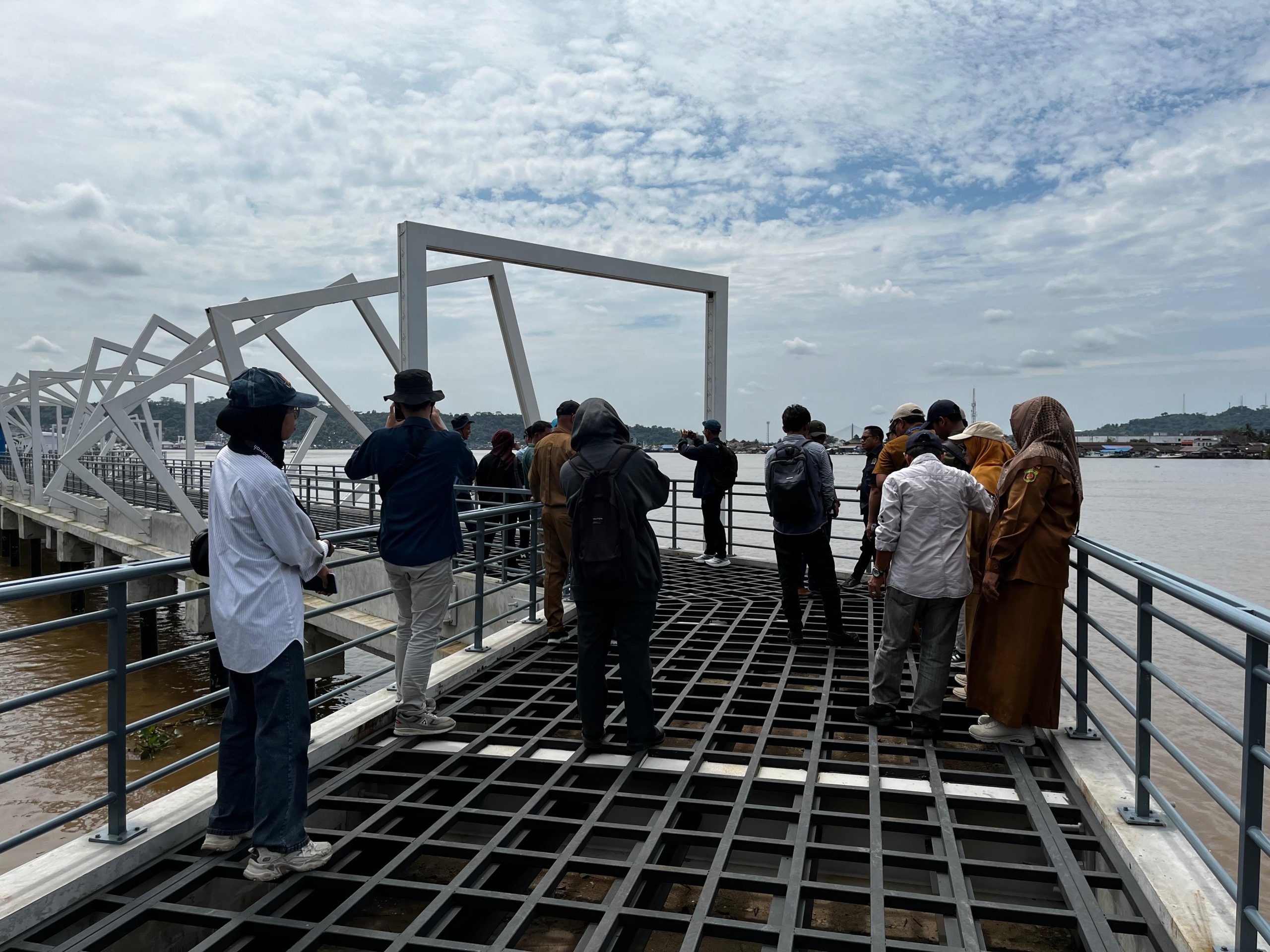 Komisi III DPRD Tinjau Progres Teras Samarinda, Soroti Segmen 1