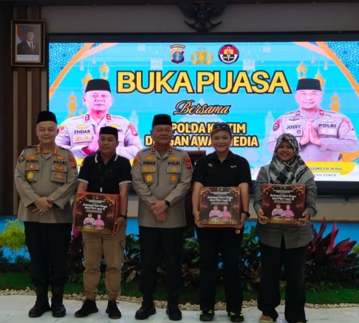 Buka Puasa Bersama Media, Kapolda Kaltim Ingatkan Bahaya Disinformasi