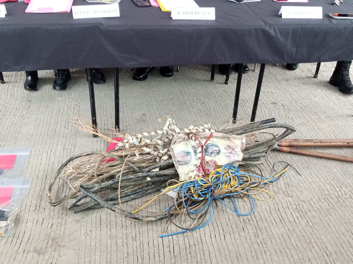 Polisi Tangkap Dua Pelaku Pencurian Kabel Telkom di Samarinda