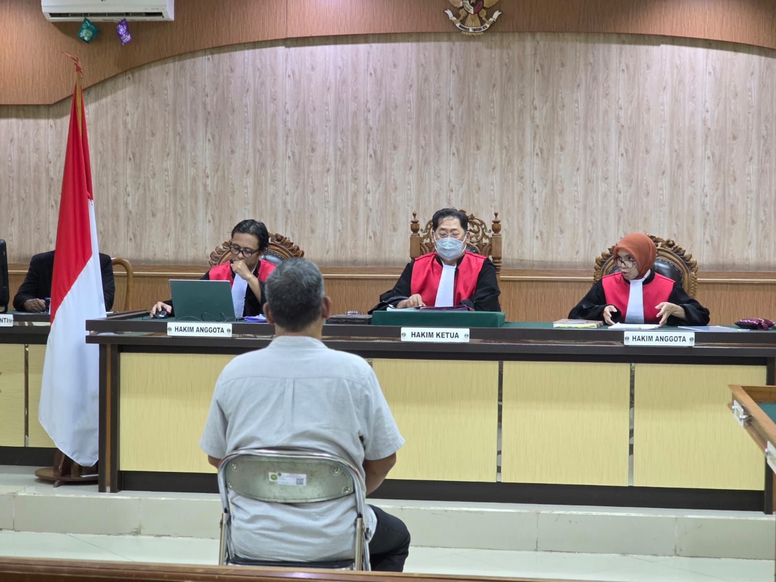 Korupsi Dana Hibah, Eks Sekda Balangan Dituntut 3 Tahun Penjara