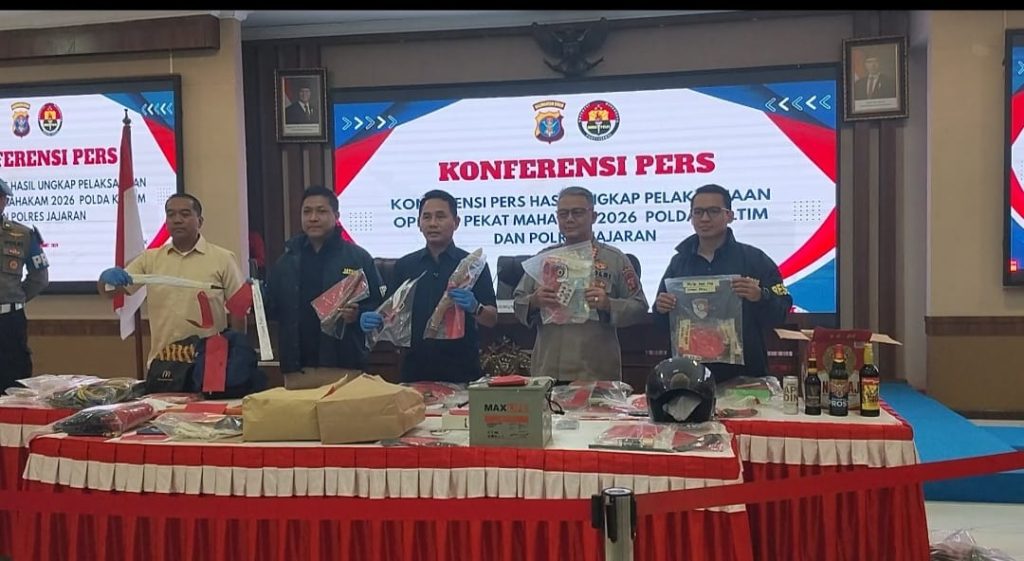 Polda Kaltim Ungkap 303 Tersangka Operasi Pekat 2026