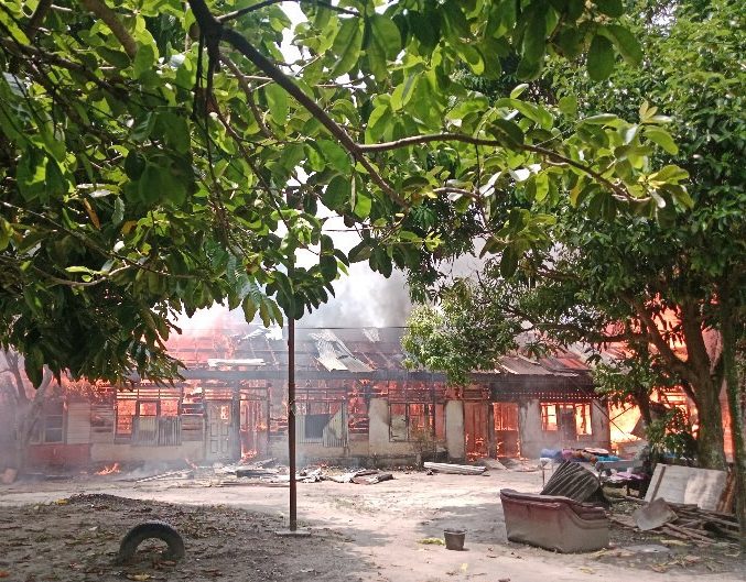 Kebakaran Hebat di Pekanbaru, Delapan Rumah Semi Permanen Ludes