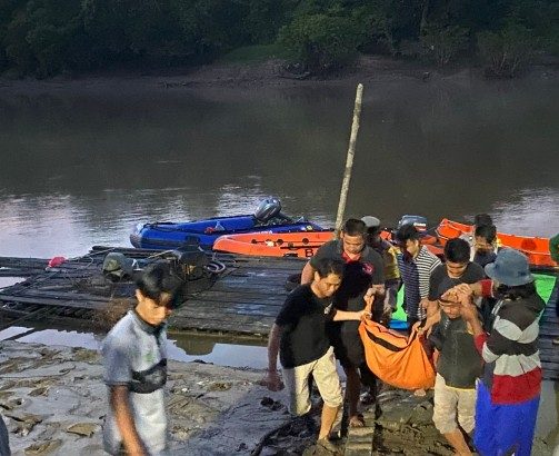 Jasad Pria Hilang di Sungai Belayan Ditemukan Mengapung