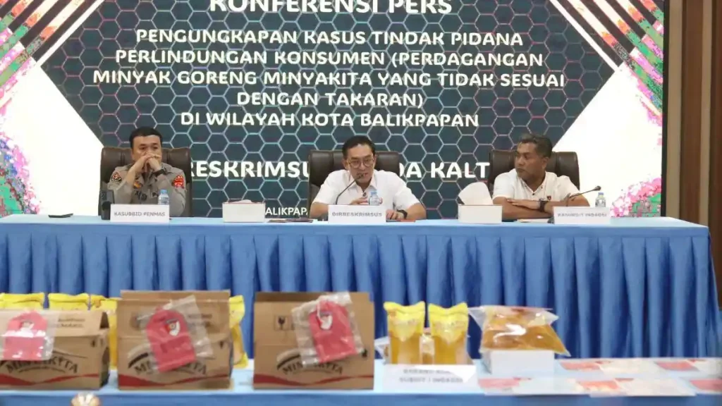 Polda Kaltim Bongkar Kecurangan Takaran Minyakita, Direktur Operasional Jadi Tersangka