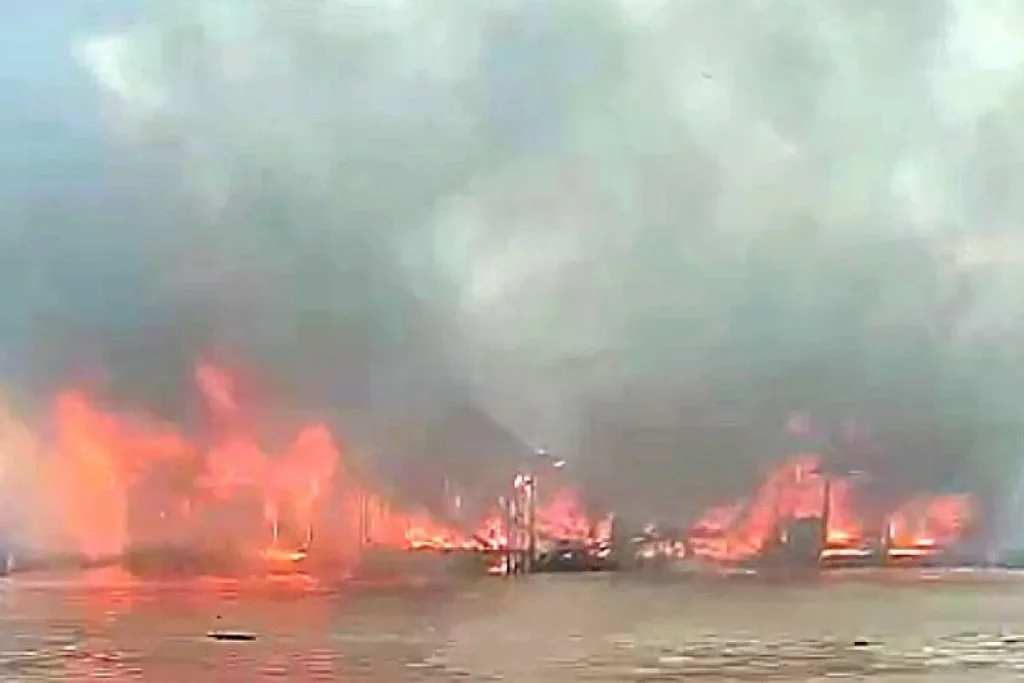 Tujuh Rumah di Kapuas Hangus Terbakar, 19 Warga Terdampak