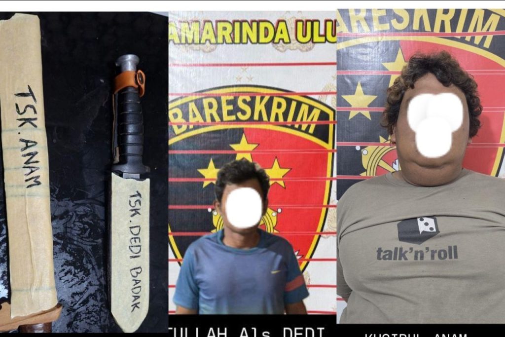 Kurang dari 24 Jam, Pelaku Penikaman di Samarinda Dibekuk
