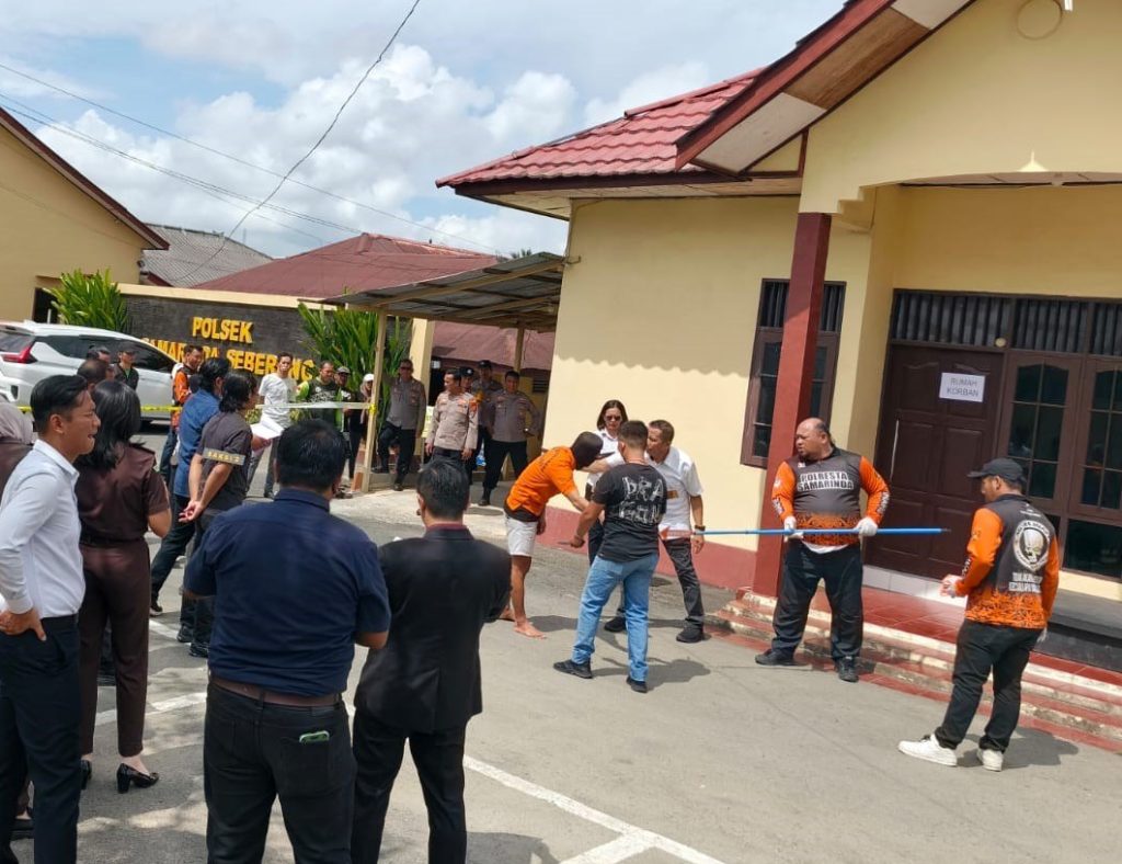 11 Adegan Rekonstruksi Bongkar Kronologi Pembunuhan di Samarinda