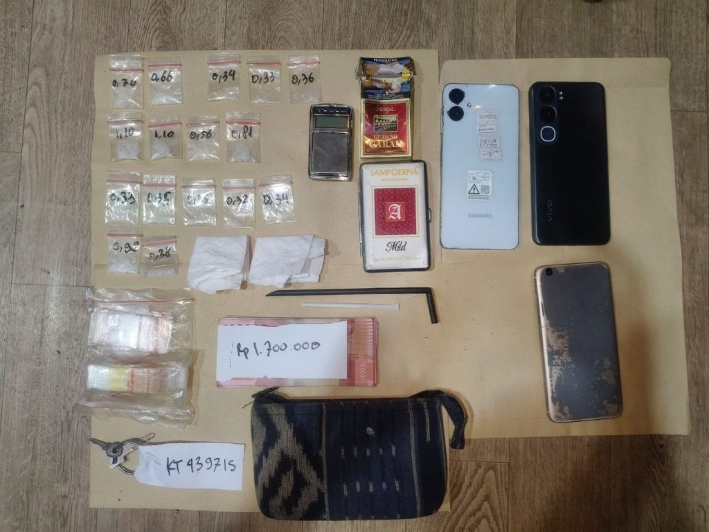 Dua Pengedar Diciduk, Polisi Telusuri Jaringan Sabu Samarinda