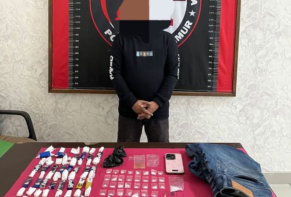 Polisi Bongkar Peredaran Sabu di Kutim, 32 Paket Diamankan