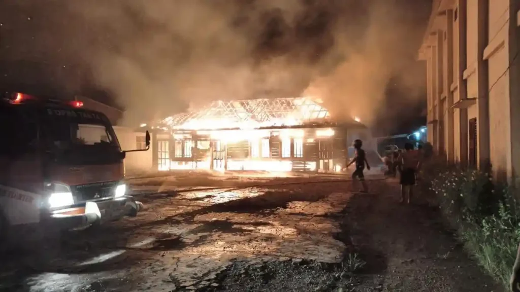 Sekretariat Karang Taruna di Tabalong Ludes Terbakar, Kerugian Capai Rp100 Juta