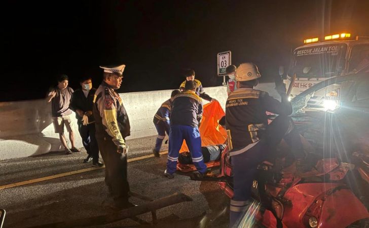 Dua Tewas dalam Laka Lantas Calya dan Truk di Ruas Tol Permai