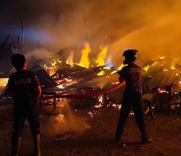 Empat Rumah di Sinjai Ludes Terbakar, Kerugian Capai Rp500 Juta
