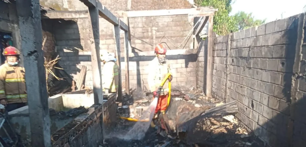 Gudang Bekas Kandang Puyuh di Sleman Ludes Terbakar, Kerugian Capai Rp20 Juta