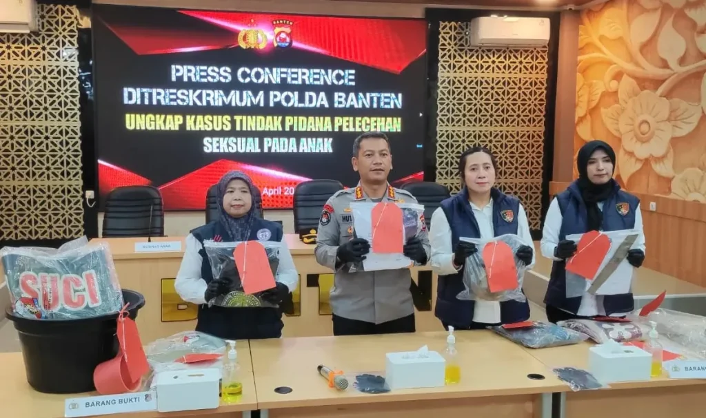 Polda Banten Bongkar Dugaan Aborsi dalam Kasus Guru Silat Cabuli Anak